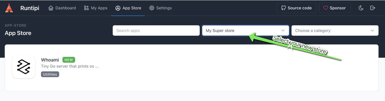 App store list